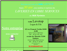 Tablet Screenshot of lavotop.fr